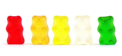 画像2: White Gummi Bear ホワイトグミベアー FUMARI 100g