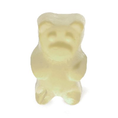 画像1: White Gummi Bear ホワイトグミベアー FUMARI 100g