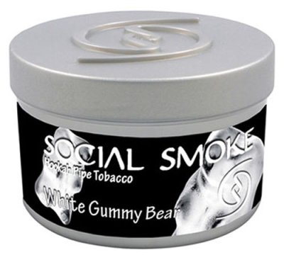 画像1: WHITE GUMMY BEAR ホワイトグミベアー Social Smoke 100g