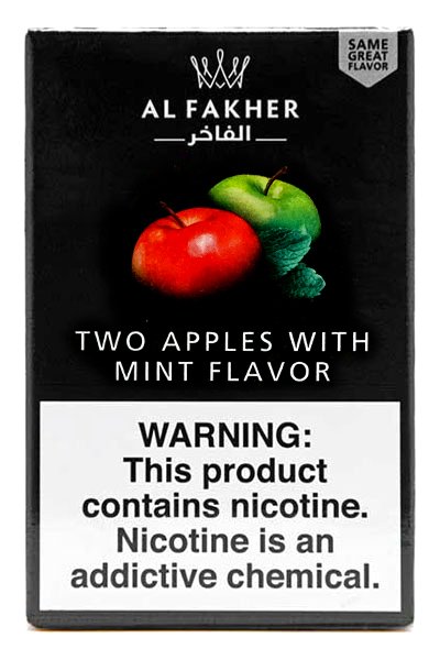 画像1: Two Apples MINT トゥーアップルミント Al Fakher 50g