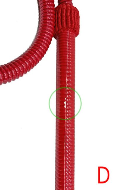 画像8: ★ウォッシャブルホースEG01 ミドル 赤