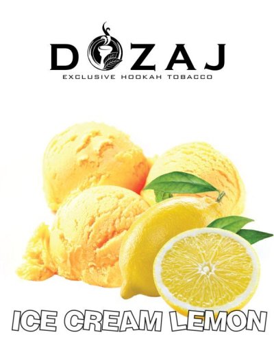 画像1: ICE CREAM LEMON アイスクリームレモン Dozaj 50g