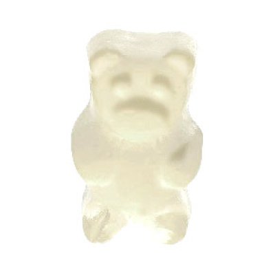 画像1: White Gummi Bear ホワイトグミベアー FUMARI 100g