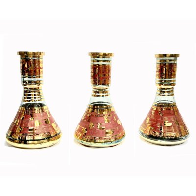 画像6: エジプシャンガラスボトル チェックメイト 赤