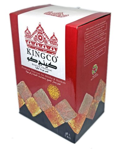 画像3: キングコー KINGCO 炭 1kg CUBE