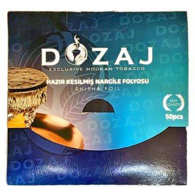 画像1: DOZAJ 水たばこ用アルミホイル 50枚入り