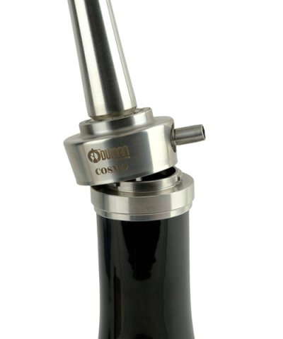 画像5: オデュマンパイプ COSMO BLACK glass SILVER body