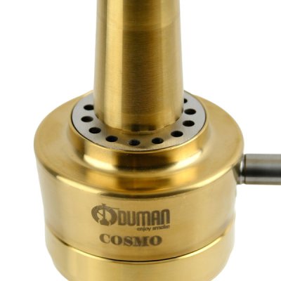 画像4: オデュマンパイプ COSMO WHITE glass GOLD body