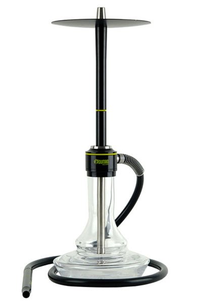 画像1: オデュマンパイプ NOVA CLEAR glass BLACK body