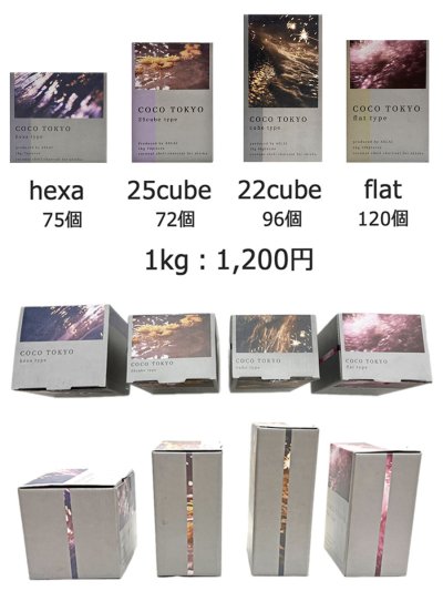 画像3: ココトーキョー 炭 1kg 25cube