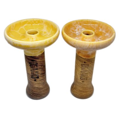 画像3: オブラコ M GLAZE ファンネルボウル【Orange＆White】