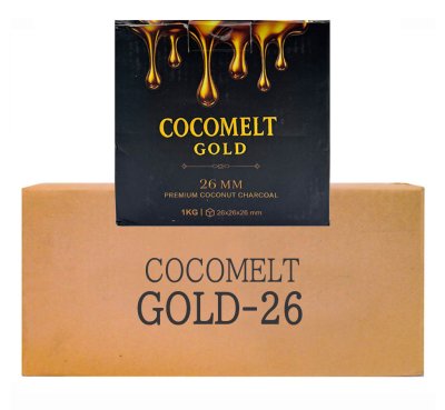 画像1: 【CASE】ココメルトゴールド  炭 CUBE26×10