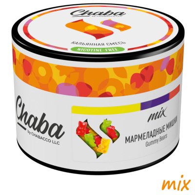 画像1: Gummy Bears グミベア― Chaba Mix チャバミックス 50g