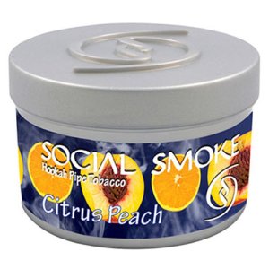画像: Citrus Peach シトラスピーチ Social Smoke 100g