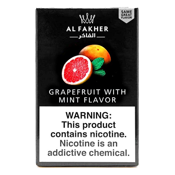 画像1: Grapefruit Mint グレープフルーツミント Al Fakher 50g (1)