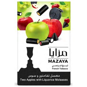 画像: TWO APPLES LIQUORICE トゥーアップルリコリス MAZAYA マザヤ 50g