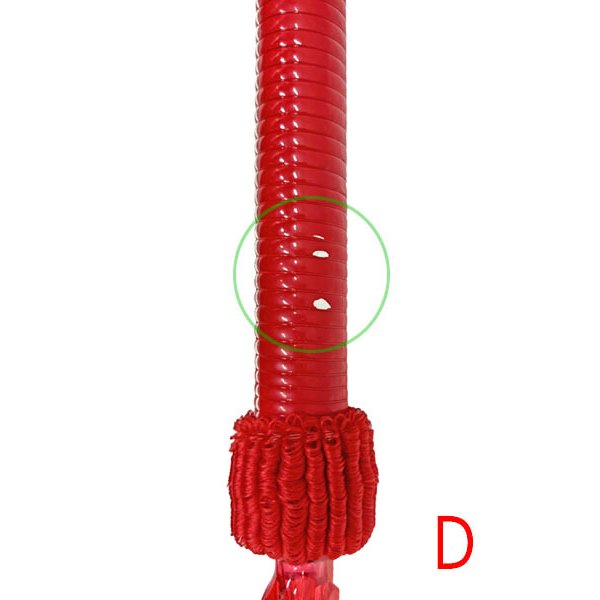 画像9: ★ウォッシャブルホースEG01 ミドル 赤 (9)