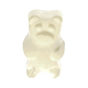 画像: White Gummi Bear ホワイトグミベアー FUMARI 100g