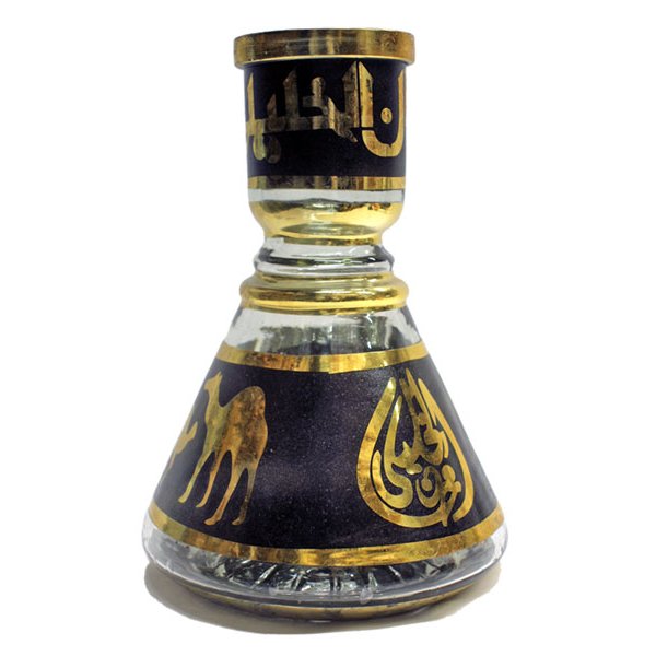 画像1: エジプシャンガラスボトル ALEXANDER (1)