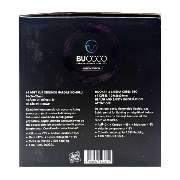 画像3: ブココ BUCOCO 炭 1kg CUBE (3)