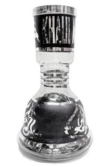 画像: ハリルマムーン ガラスボトル mini BEAST SILVER