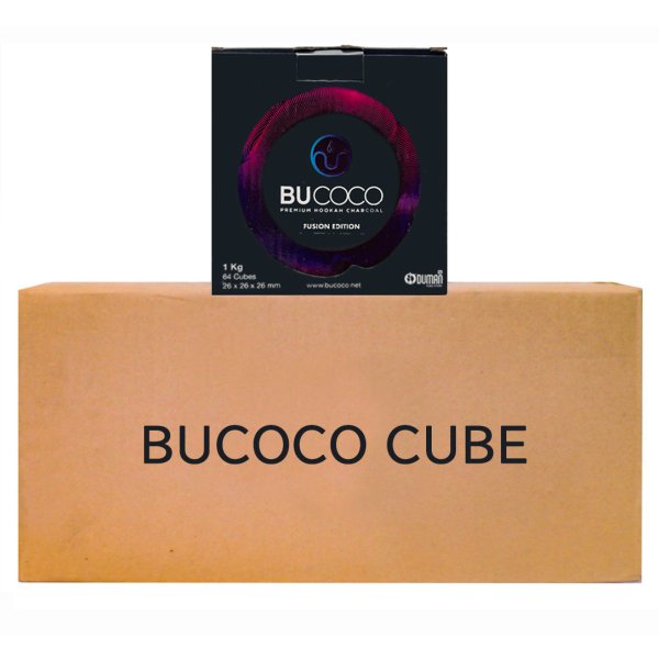 画像1: 【CASE】ブココ BUCOCO 炭 CUBE×10 (1)
