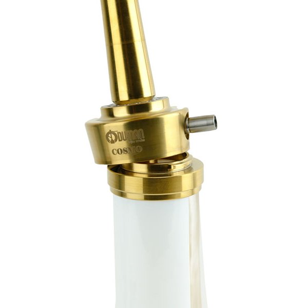 画像5: オデュマンパイプ COSMO WHITE glass GOLD body (5)