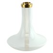 画像6: オデュマンパイプ COSMO WHITE glass GOLD body (6)