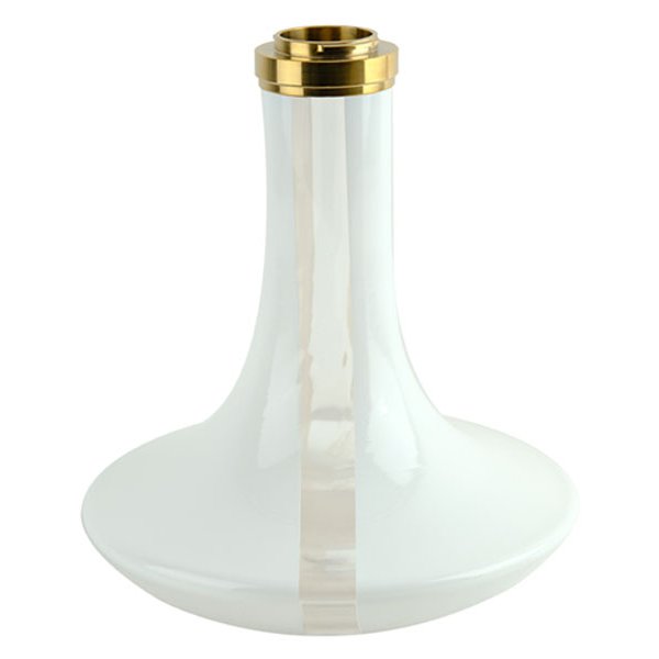 画像6: オデュマンパイプ COSMO WHITE glass GOLD body (6)