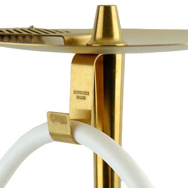 画像3: オデュマンパイプ COSMO WHITE glass GOLD body (3)