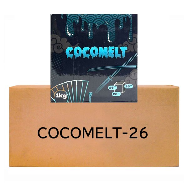 画像1: 【CASE】ココメルト CUBE 炭26mm（BLP）×10 (1)