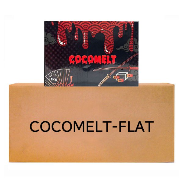 画像1: 【CASE】ココメルト FLAT 炭 17mm（RDP）×10 (1)