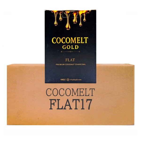 画像1: 【CASE】ココメルト ゴールド 炭 FLAT17×10 (1)