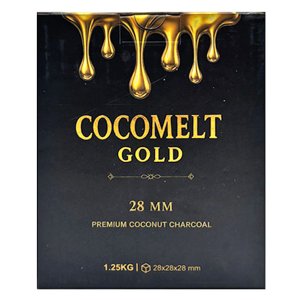 画像: ココメルトゴールド 1.25kg 炭 CUBE28