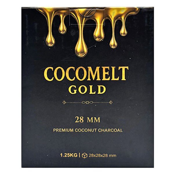 画像1: ココメルトゴールド 1.25kg 炭 CUBE28 (1)