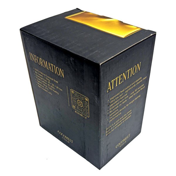 画像3: ココメルトゴールド 1.25kg 炭 CUBE28 (3)