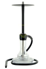 画像: オデュマンパイプ NOVA CLEAR glass BLACK body