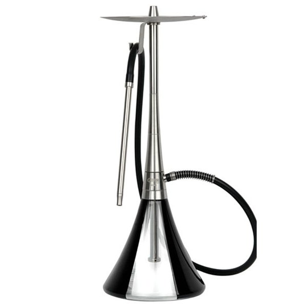 画像1: オデュマンパイプ ORION BLACK glass SILVER body (1)