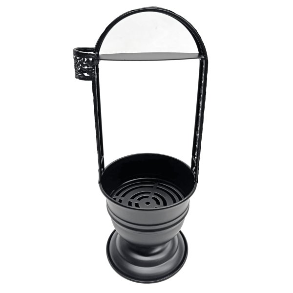 画像1: チャコールホルダー BLACK  Ｍサイズ (1)