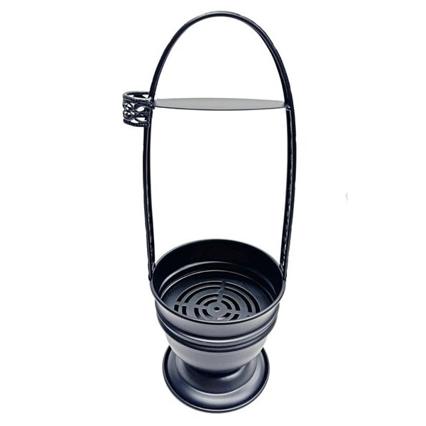 画像1: チャコールホルダー BLACK Ｌサイズ (1)