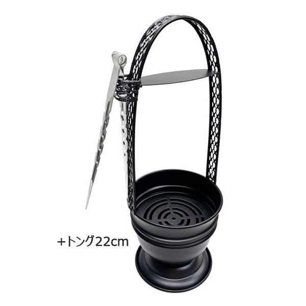 画像10: チャコールホルダー BLACK Ｌサイズ (10)