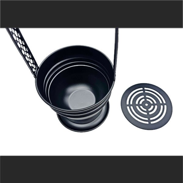 画像5: チャコールホルダー BLACK Ｌサイズ (5)