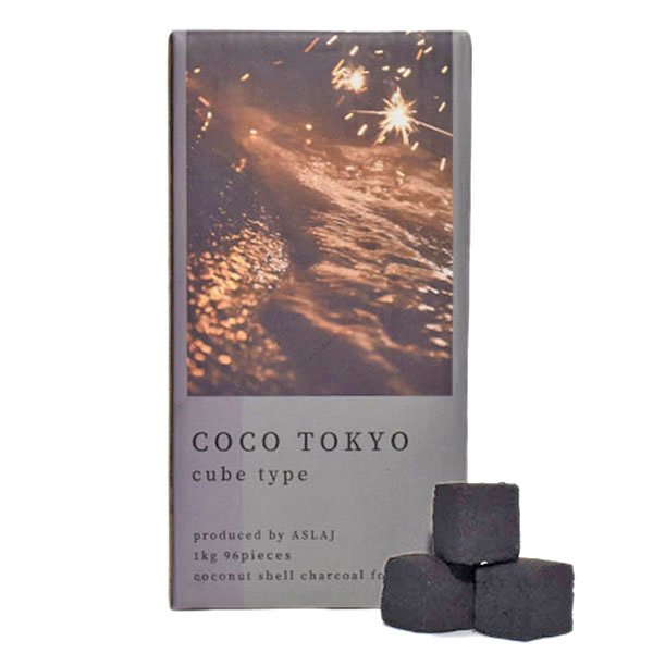 画像1: ココトーキョー 炭 1kg 22cube (1)