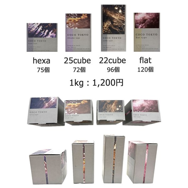 画像3: ココトーキョー 炭 1kg flat (3)