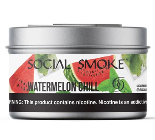 画像1: Watermelon Chill ウォーターメロンチル Social Smoke 100g (1)