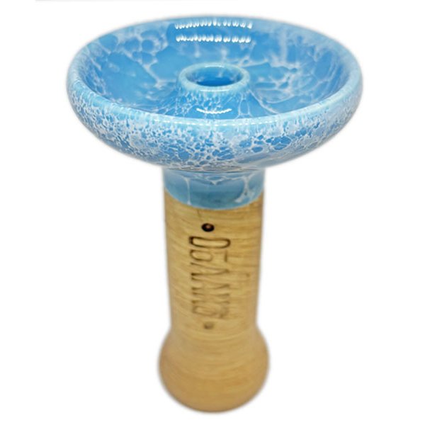 画像1: オブラコ M GLAZE ファンネルボウル【Blue & White】 (1)