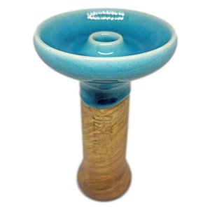 画像: オブラコ M GLAZE ファンネルボウル【Blue Crackle】