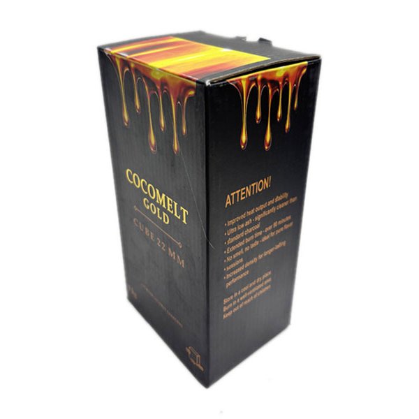 画像3: 【CASE】ココメルト ゴールド 炭 CUBE22×10 (3)