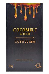 画像: ココメルトゴールド 1kg 炭 CUBE22