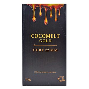 画像: ココメルトゴールド 1kg 炭 CUBE22